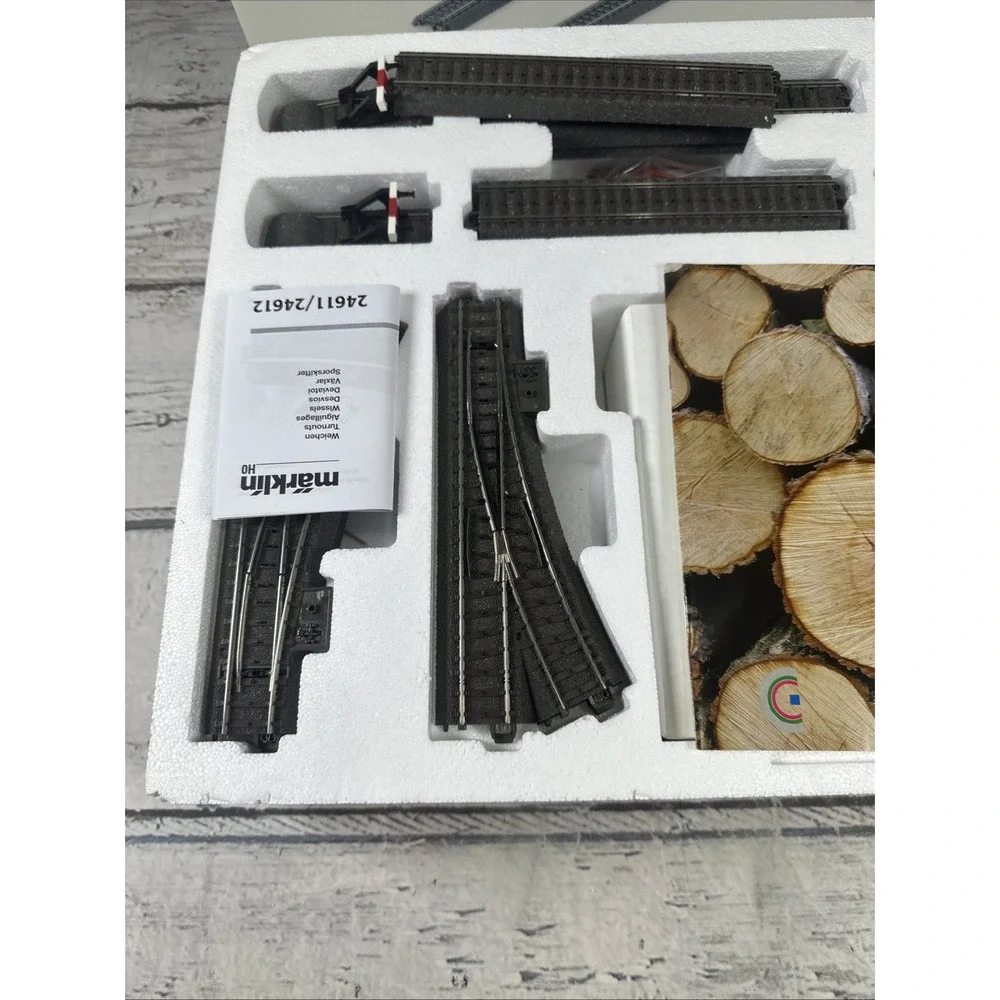 NIB Märklin HO 78020 Sawmill Theme Extension Set New Complete w/ Original Box